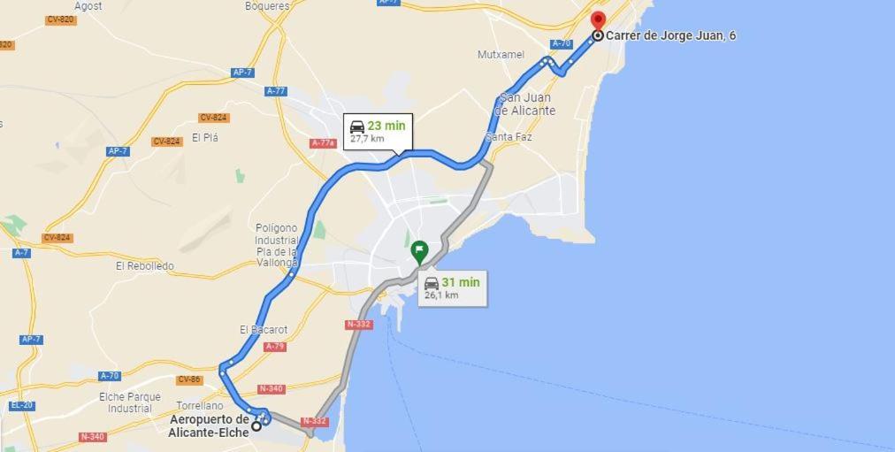 Appartamento Apartamento Con Piscina Terraza Y Parking El Campello Esterno foto